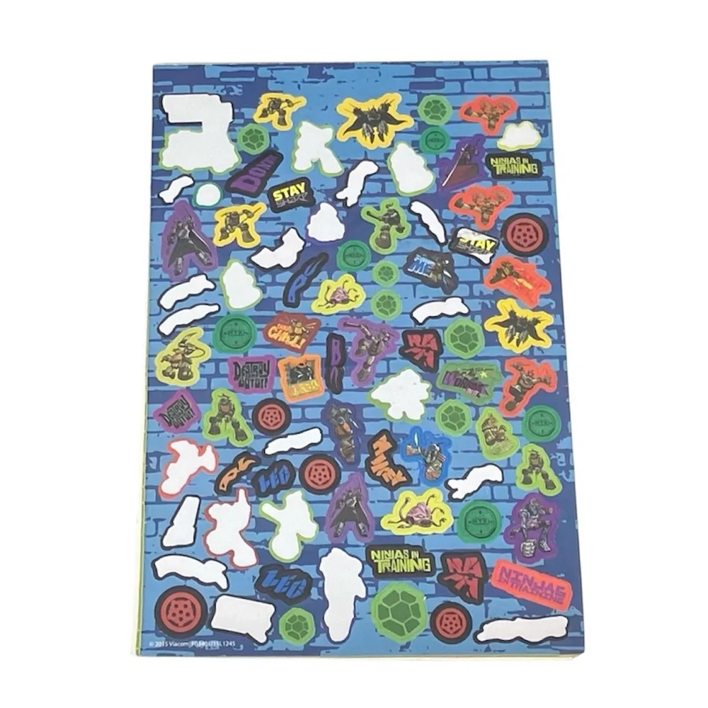 Teenage Mutant Ninja Turtles Activity &‎ Sticker Book Bundle Like New!